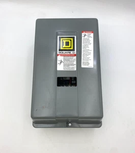 Square D 8903LXG40 Lighting Contractor 30A 4P 600V Type 1 Encl Coil 110/120V NOS - Picture 1 of 16