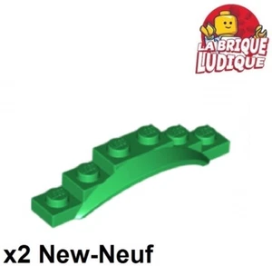 LEGO 2x Vehicle Parafango Guardia Fango Macchina Car 1 1/2x6x1 Verde/Verde 62361 - Imagen 1 de 1