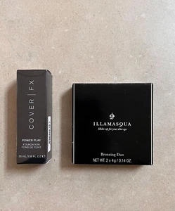 Illamasqua Bronzing Duo - Glint & Writhe and Cover FX POWDER PLAY G110 new - Picture 1 of 1