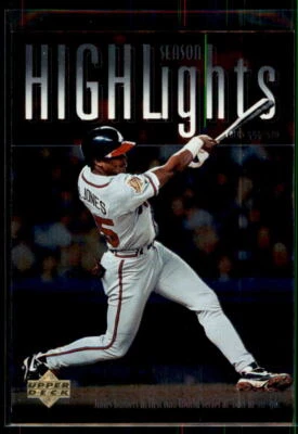1997 Upper Deck Andruw Jones #324 Atlanta Braves - Image 1 of 2