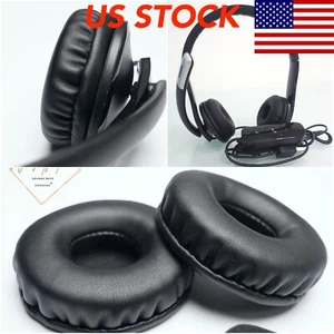 Almohadillas de cuero suave cojín de espuma para auriculares Microsoft LifeChat LX-6000 LX 6000 - Imagen 1 de 7