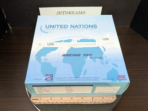 1/200 UNITED NATIONS BOEING 757-200 2000'S COLORS UN-152 RA-73009 AVIATION 200 - Bild 1 von 9