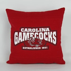 University of South Carolina Gamecocks UofSC Decorative Pillow 12"x12" - Picture 1 of 4