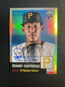 Roansy Contreras RC Auto Refractor CPA-RCO 139/199 Topps Chrome Platinum 2022 - Bild 1 von 6