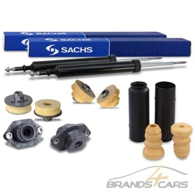 SACHS 2x STOßDÄMPFER +DOMLAGER +SERVICE-KIT HINTEN FÜR BMW 1-ER E81 3-ER E90 - Bild 1 von 4