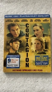 Contagion (Blu-ray + DVD) W/ Slipcover Brand New In Wrap - Picture 1 of 4