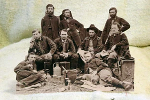 Gen. George Custer, 7th Cavalry, Civil War Tabletop Display Standee 10 1/2" long - Picture 1 of 2