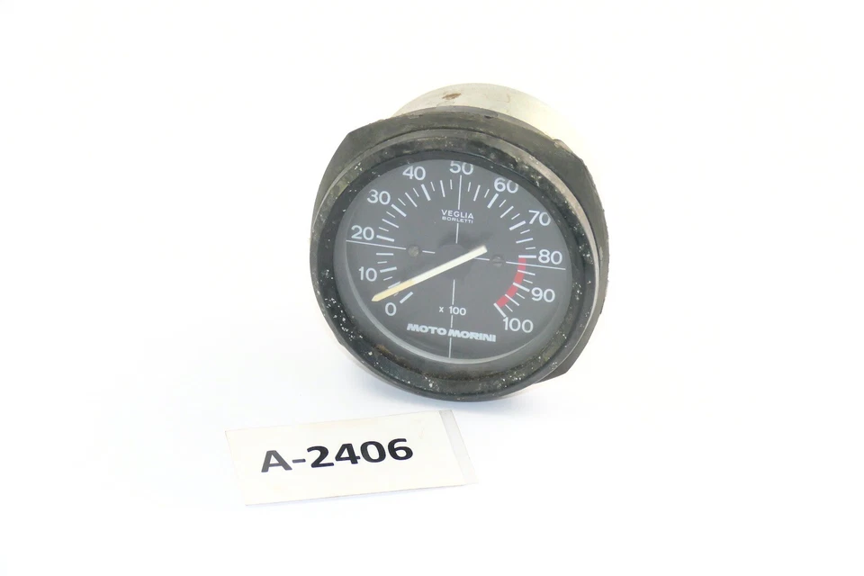 Moto Morini 350 3 1/2 Sport - Tachometer A2406 - Imagem 1 de 2