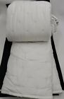 New Quince Bamboo Lush Quilt Queen Full   White