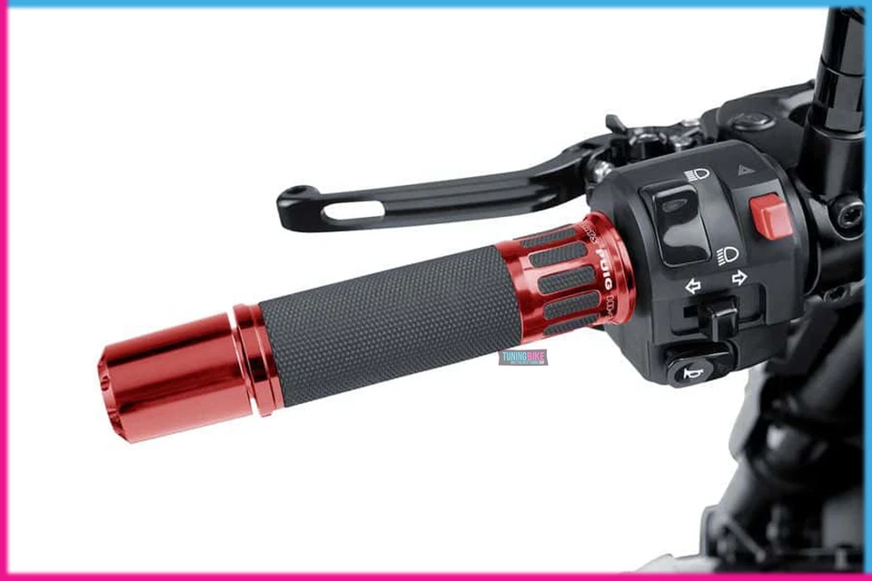PUIG GRIPS RACING FOR SUZUKI GSX-R1300 HAYABUSA 99-07 RED-119MM — 第 1/1 张图片