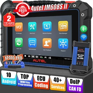 2025 Autel MaxiIM IM608PRO II mit XP400 PRO Schlüssel Programmierung  Android 10 - Bild 1 von 17