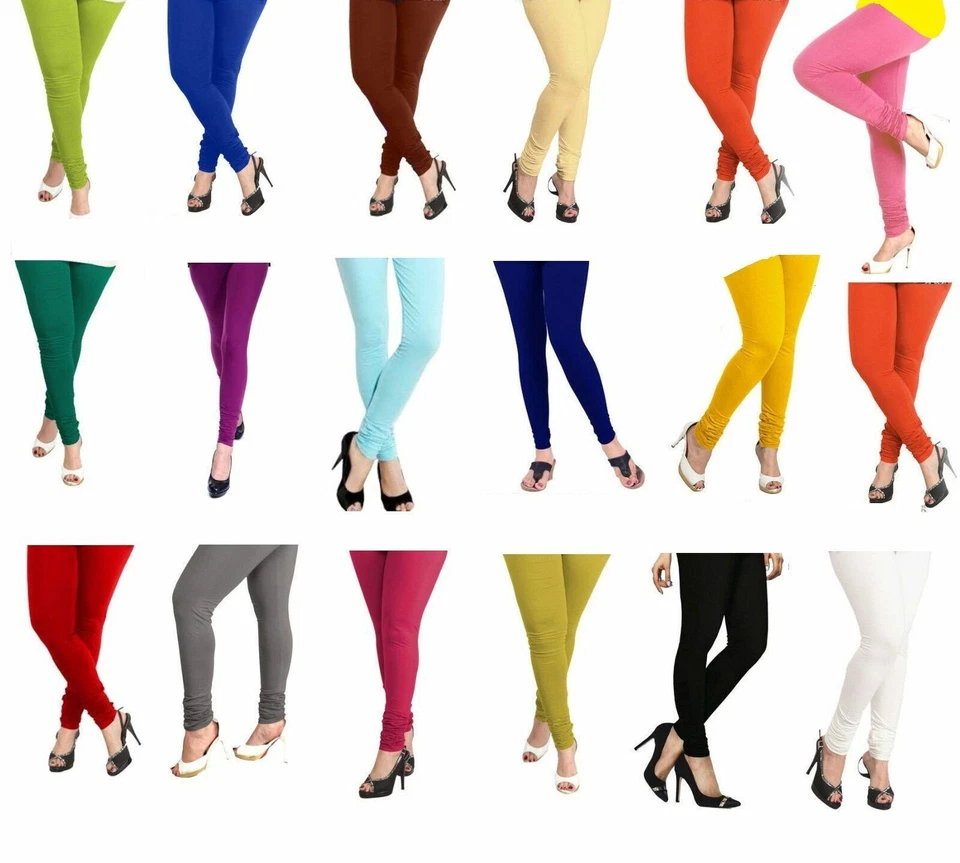 Cotton Churidar Leggings for Women Yoga Ethnic Leggings (Free Ship) - Image 1 of 1