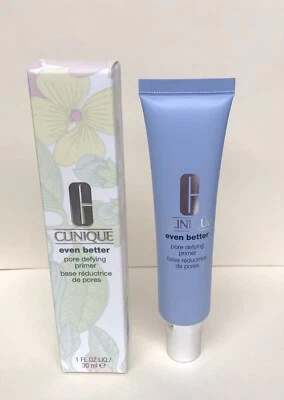 Base de maquillaje Clinique Even Better Pore Defying imprimación 1 oz/30 ml nueva con caja Foto 1 de 2
