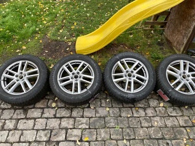 Audi Q5 235 60 18 Felgen mit Winterreifen Goodyear 6mm - Bild 1 von 4