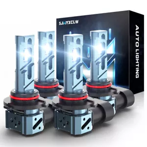 For Mitsubishi Lance 2008-2015 LED Headlight High Low Beam Bulbs Kit 6000K White - Picture 1 of 12