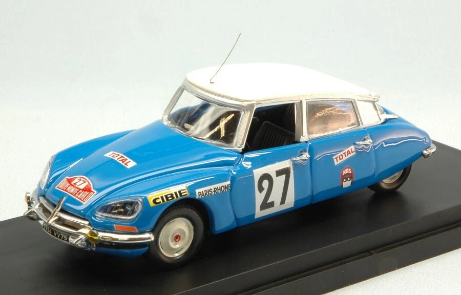 CITROEN DS 21 N.27 14th MONTE CARLO 1970 N.POUDEROUX-R.VINCENT 1:43 - Immagine 1 di 1