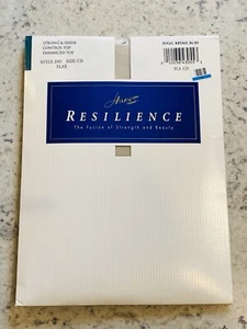 Pantimedias Hanes RESILIENCE D03 ~ Talla CD ~ Clásico AZUL MARINO Fuerte y Transparente CONTROL SUPERIOR - Imagen 1 de 4