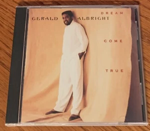 GERALD ALBRIGHT "DREAM COME TRUE" RARE ORIGINAL 1990 USA CD ALBUM - Imagen 1 de 1