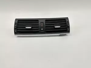 ✅ 07-13 Bmw E70 X5 X6 Front Center Dash Ac Fresh Air Vent Flow Grille Trim OEM - Picture 1 of 8