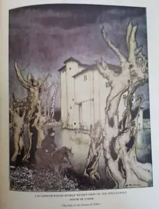 1979 RACKHAM POE'S TALES OF MYSTERY & IMAGINATION BY EDGAR ALLAN POE 12 PLATES - Picture 1 of 24