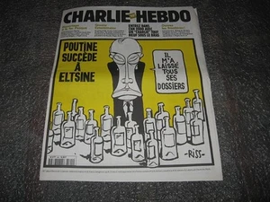 MAGAZINE *CHARLIE HEBDO N° 394 JANVIER 2000 *POUTINE SUCCEDE A ELTSINE* - Imagen 1 de 1