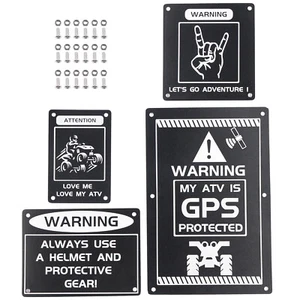 For Yamaha RAPTOR 700 700R SE Fender Warning Sticker Tag Decal Badges 2013-2023 - Picture 1 of 11