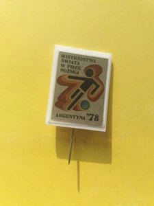ARGENTINA 1978 pin badge FIFA WORLD CUP WC 78 football rare - Foto 1 di 4