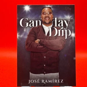2025 Topps Serie 1 - Gameday Drip - Jose Ramirez #GD-19 - Foto 1 di 2