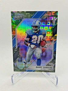 2021 Convention Nazionale VIP Gold Pack Verde Mimetico Prizm /25 Barry Sanders - Foto 1 di 2