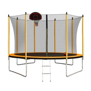 SkyBound 15ft Trampoline with Enclosure Net, Outdoor Trampoline for Kids & Adult - Picture 1 of 8