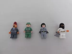 LEGO Indiana Jones Series: LOT of (4) different MINIFIGS from various Sets..VG - Picture 1 of 1