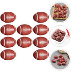 100pcs Acrylic Football & Rugby Sport Beads for DIY Jewelry-