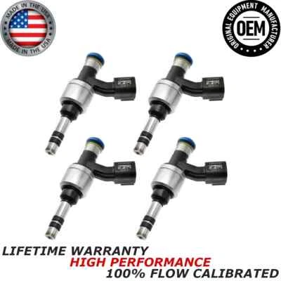 X4 Inyectores de combustible ACDelco nuevos OEM para 10-11 GMC Terrain Buick Chevrolet Equinox Foto 1 de 4