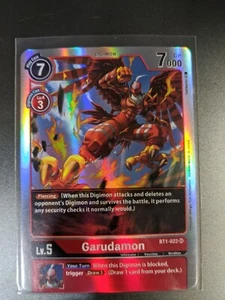 Garudamon Folie - BT1-022SR - fast neuwertig - Digimon TCG - Bild 1 von 1