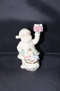LENOX WEIHNACHTSMANN FIGUR MIT GESCHENKTÜTE - Bild 1 von 4