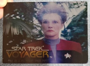 Star Trek Voyager Season 1 One Series 2 Two  JUMBO SIZE Skymotion Janeway Card - Picture 1 of 4