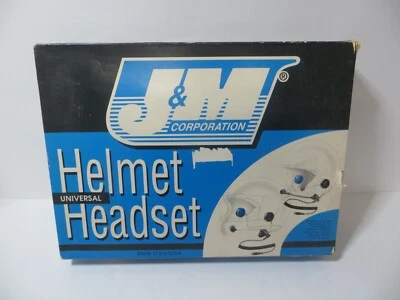 J&M Universal Helmet Headset HS-4119 - Motorcycle - Image 1 of 4