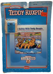 Playskool 1992 The World of Teddy Ruxpin - Water Safety With Teddy Ruxpin - Picture 1 of 2