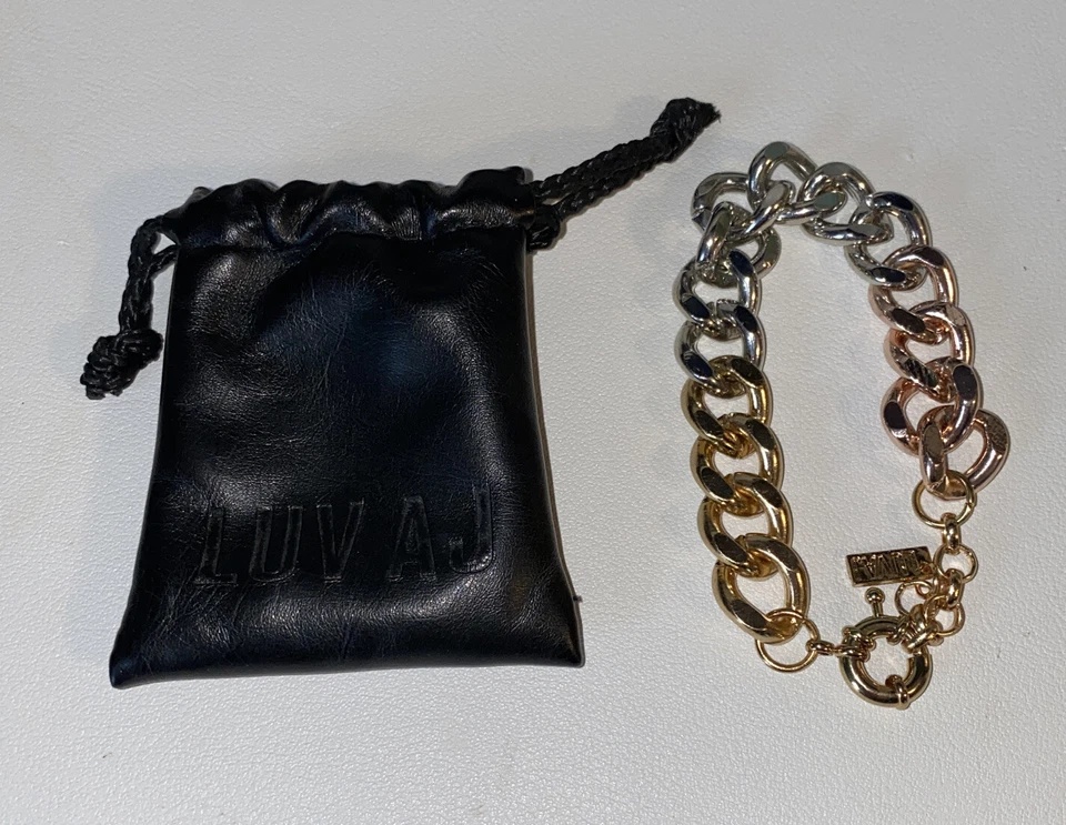 "Pulsera Luv Aj The Rose Gold Ombre nueva 8""" Foto 1 de 1