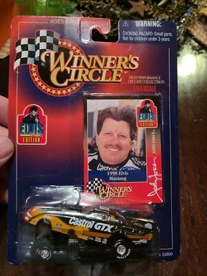 BRAND NEW WINNER'S CIRCLE JOHN FORCE 1998 ELVIS MUSTANG Die-Cast FACTORY SEALED - Image 1 of 2