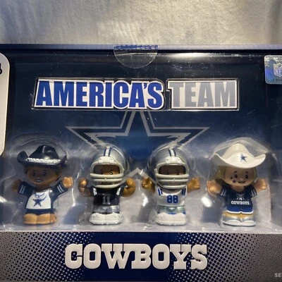 NFL 2023 Fisher-Price Little People Set Dallas Cowboys Parson & Dez Bryant Nuevo Foto 1 de 4