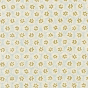 Kelmscott - Honeycombe Aqua by The Original Morris & Co. cotton fabric - Bild 1 von 2