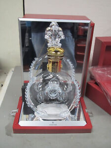 Remy Martin Louis XIII Cognac Baccarat Cristal  Empty Bottle w case 750ml