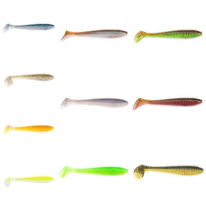 Keitech Fat Swing Impact 7,1/9,7/12,2/14,7cm Angeln Gummifisch Barsch Zander - Bild 1 von 11