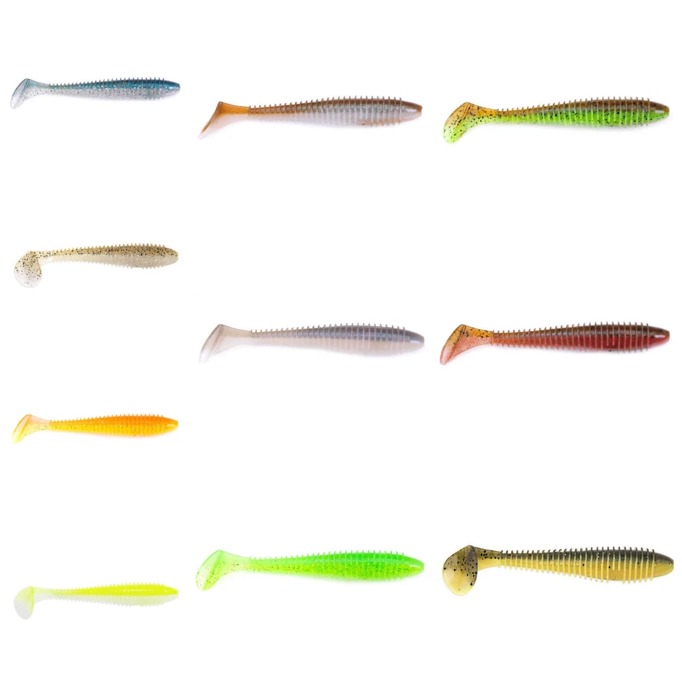 Keitech Fat Swing Impact 7,1/9,7/12,2/14,7cm Angeln Gummifisch Barsch Zander - Bild 1 von 1