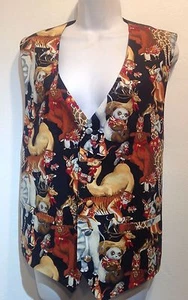 Large Christmas Vest Lion Tiger Bear Panda Monkey Giraffe Penguin Camel Kangaroo - Picture 1 of 3