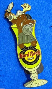 PIN LE50 STOCKHOLM STAFF VIKING WARRIOR MOOSE HURRICANE Hard Rock Café - Imagen 1 de 1
