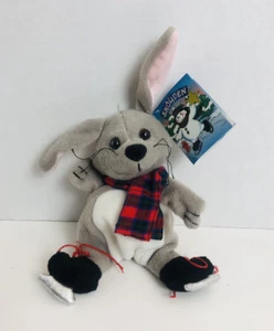 Commonwealth Snowden 9" Holiday Christmas Skating Plush Stuffed Animal Toy W/Tag - Picture 1 of 5