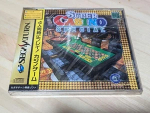 SUPER CASINO SPECIAL SEGA SATURN SS T-7306G 1997 NTSC-J SEGA Coconut Japan NEW - Picture 1 of 13