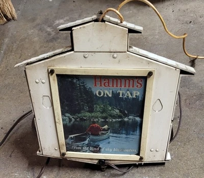 Пивная вывеска Hamms с подсветкой - Изображение 1 из 3